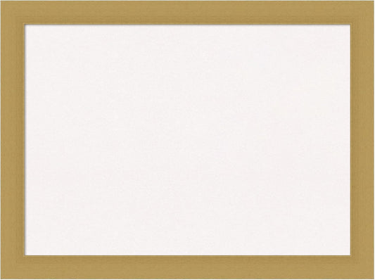 Amanti Art White Cork Board for Wall, 24x32 Vision Board with Gold Frame, Medium Corkboard Office Decor for Home Organization, Casual Corkboard Pinboard to display items for home organization