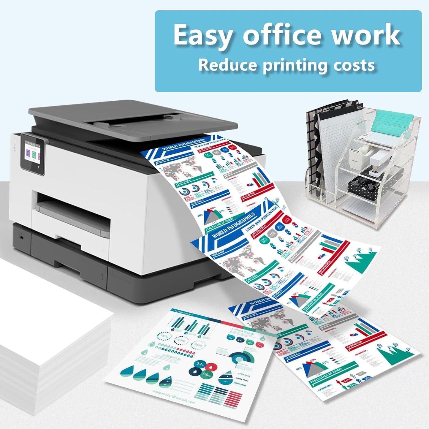 746 Photo Black Ink Cartridge (P2V83A) High Capacity Compatible Ink Cartridge for 746 Z6 & Z9+ Large Format Plotter Printer,300-ml