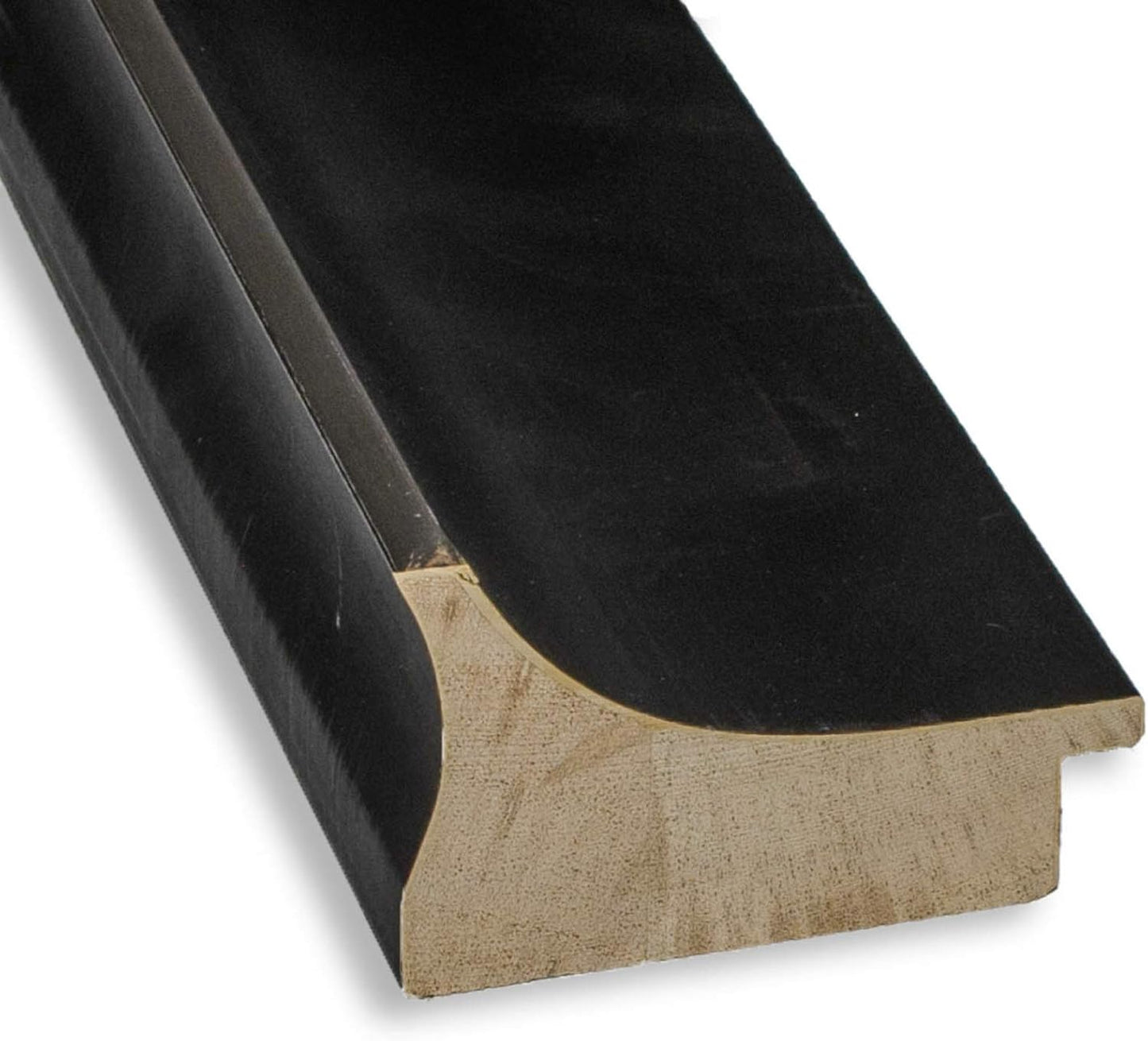 Amanti Art Natural Cork Board for Wall, 16x34 Vision Board with Black Wood Frame, Medium Corkboard Office Decor for Home Organization, Casual Corkboard Pinboard to Display Items for Home Organization