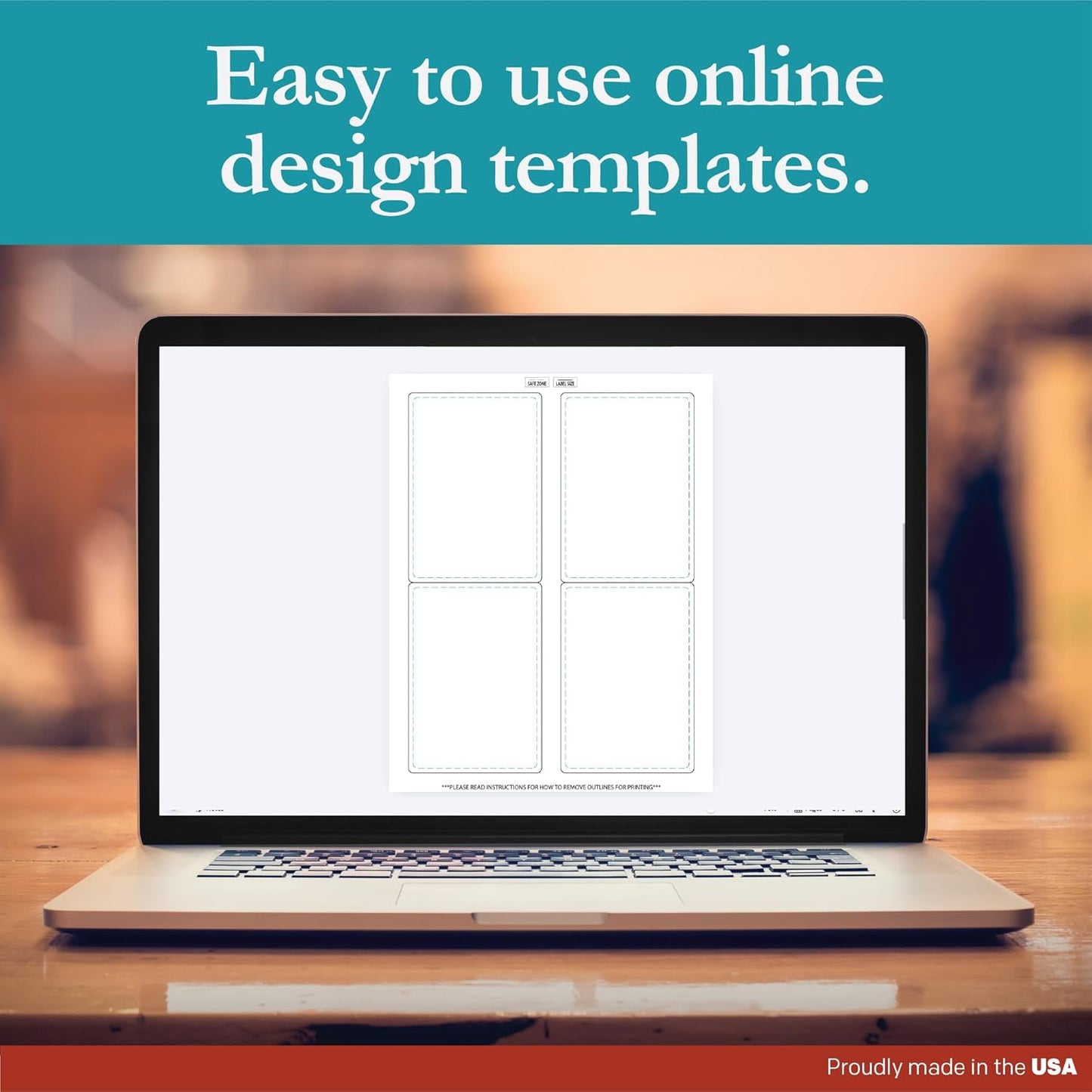 Premium Label Supply White Sticker Mailing/Shipping Labels – 3.5" x 5" – Laser/Inkjet Compatible – (4 per Sheet), 1000 Sheets - 4,000 Total Adhesive Labels