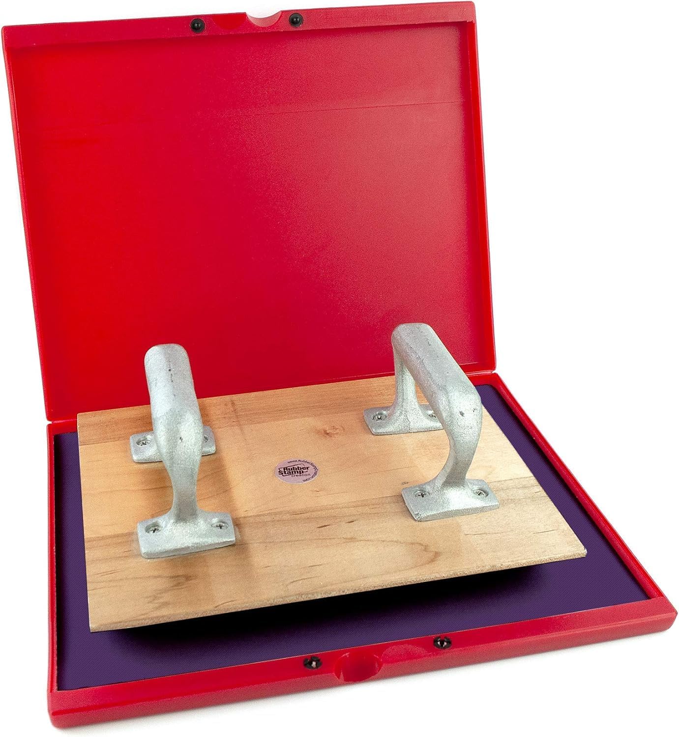 MaxMark Industrial Stamp Pad - Extra Large 9.25" x 12.25" Stamp Pad - Purple Ink