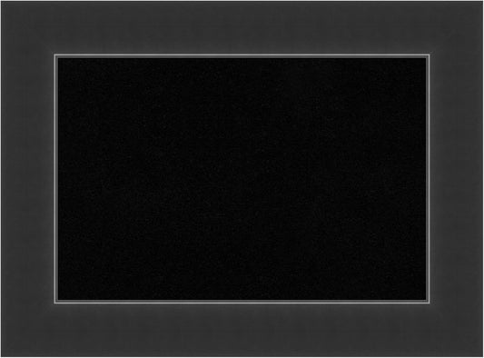 Amanti Art Black Cork Board for Wall, 17x23 Vision Board with Black Wood Frame, Small Corkboard Office Decor for Home Organization, Modern Corkboard Pinboard to Display Items for Home Organization in