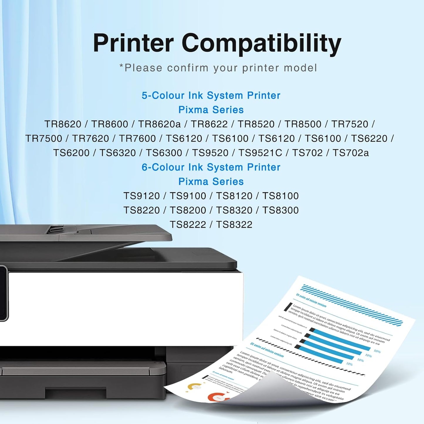 15 Pack PGI-280XXL/CLI-281XXL Replacement for Canon 280 281 Ink cartridges Compatible with Canon TR8620a Ink Cartridges TR8520 TR8620 TR8600 TR7520 TS702a TS6120 TS6220 TS9120 TS6320 Printer