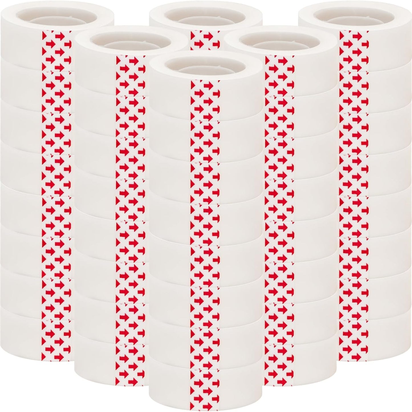 Beieverluck 48 Rolls Invisible Tape Refill 3/4 Inch X 1000 Inches Matte Tape for Dispenser Refill 1 Inch Core Magic Tape for Office Home School Supplies Correction Labeling Gift Wrapping Tape Roll