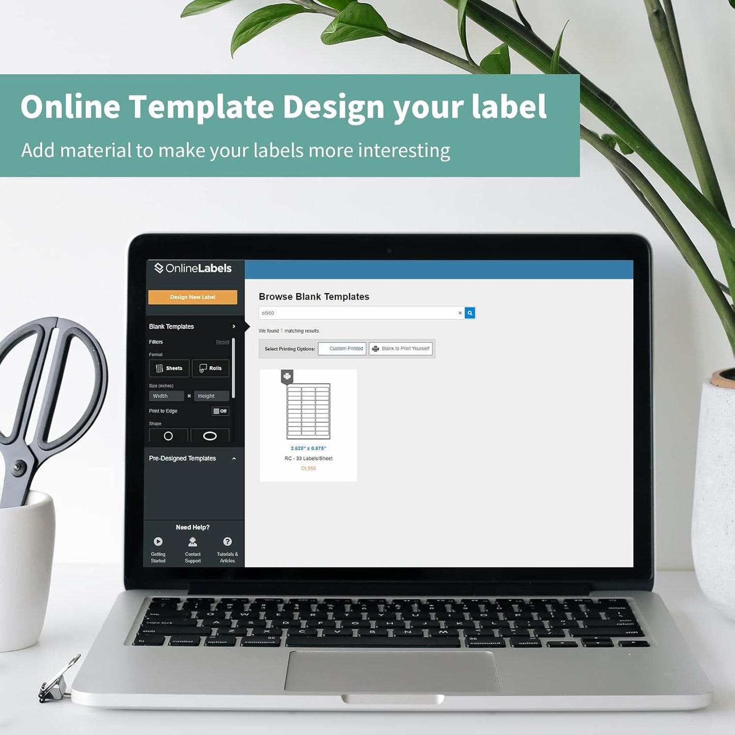 1" x 2-5/8" Address Labels, 30 up Blank Shipping Labels, 250 Sheets Address Mailing Sticker Labels for Laser and Inkjet Printers (7500 Labels)
