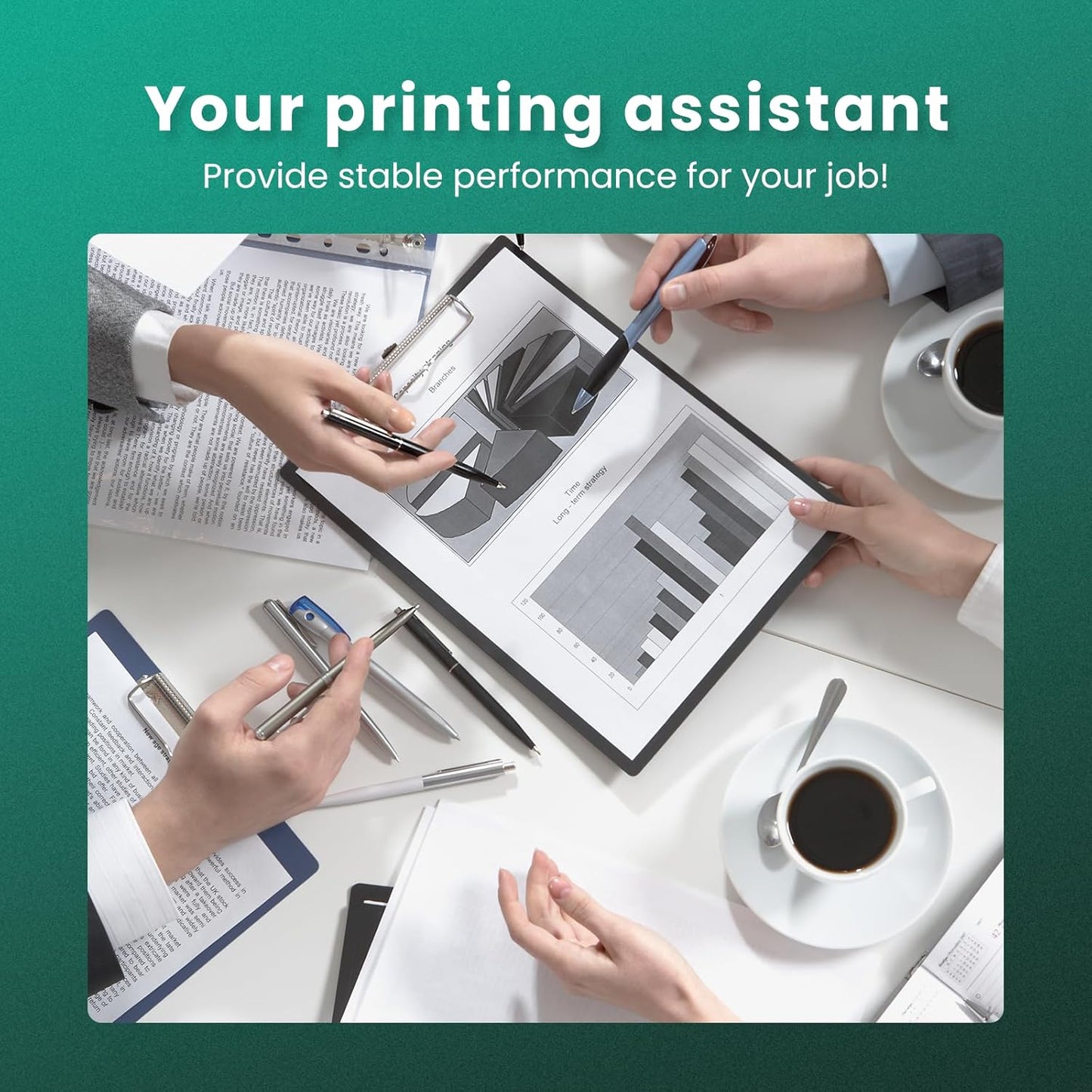 GREENBOX Remanufactured 63XL Ink Cartridge Replacement for HP OfficeJet 3830 5255 5258 Envy 4520 4512 4513 4516 DeskJet 1112 1110 3630, Black, Tri-color, 2-Pack