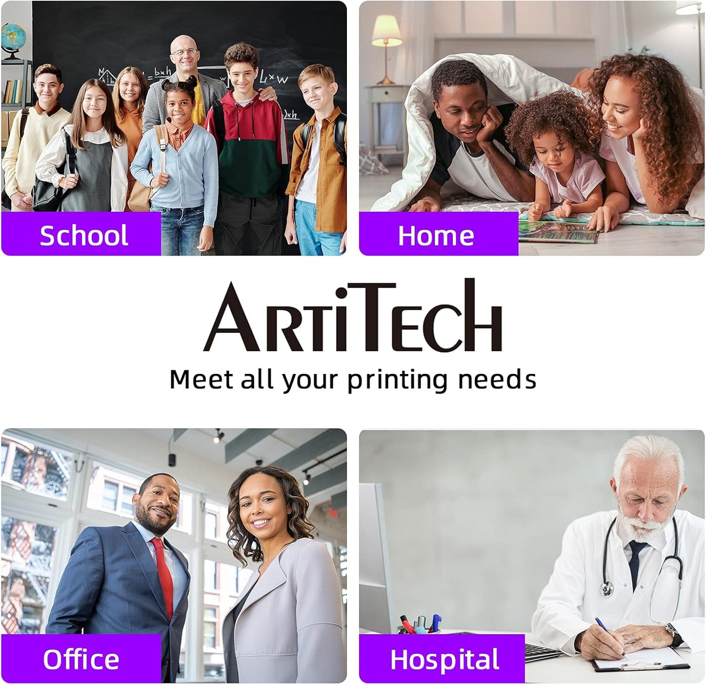 CLI-42 Pixma Pro-100 Ink Replacement for Canon CLI42 GY CLI-42 LGY Compatible Ink Cartridge Use for Pixma Pro-100 Pro-100s Printers 4 Value Pack (2 Gray, 2 Light Gray)