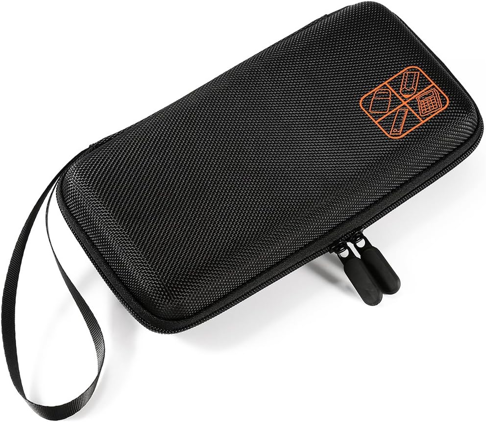 BOVKE Hard Case for TI-30XIIS TI-30XS TI-30Xa TI-36X Pro Scientific Calculator, Black+Orange
