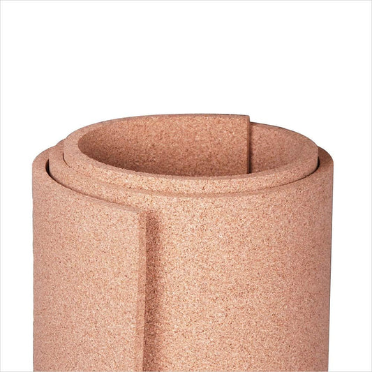 Manton Cork Premium Cork Roll - 4' x 5' x 1/2", 100% Natural Facing Grade Material for Bulletin Boards, Decorative Photo and Message Push Pin Displays - Perfect for Home, School, and Office