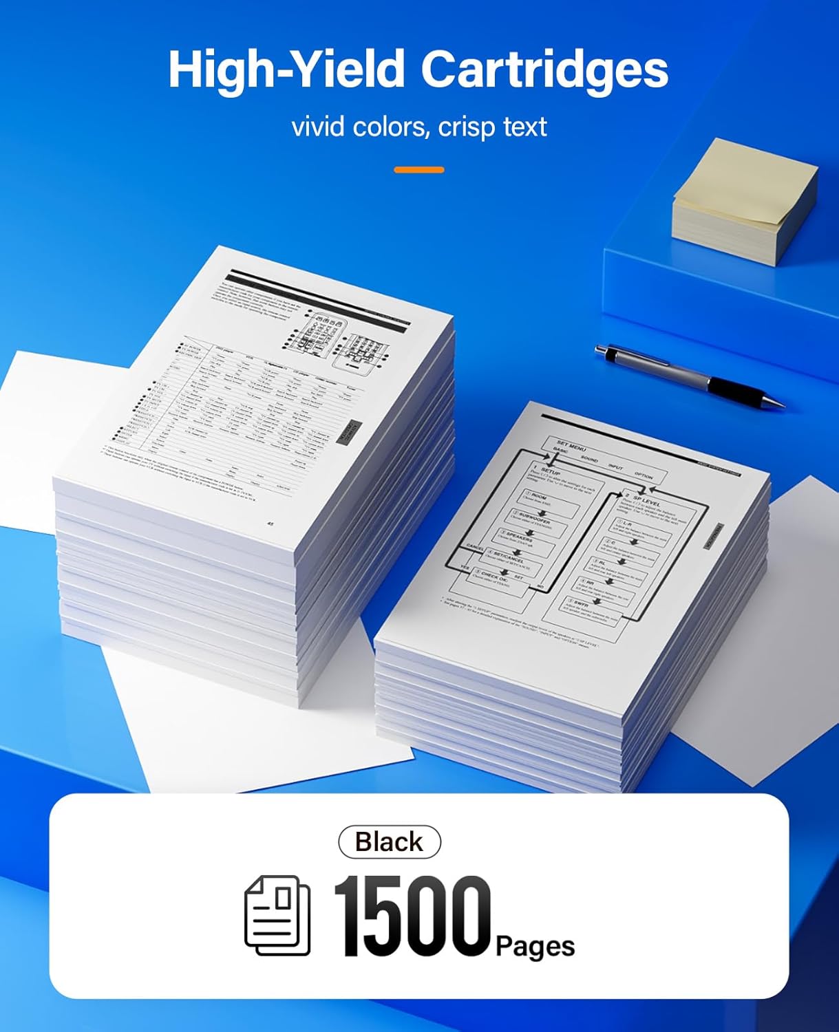 B205 B210 B215 High-Yield Toner Cartridge Black 2-Pack Replacement for Xerox 106R04346 106R04347 Toner Compatible with Xerox B210 B205 B215 B210DNI B205NI B215DNI Laser Printer Ink All-in-One Copier