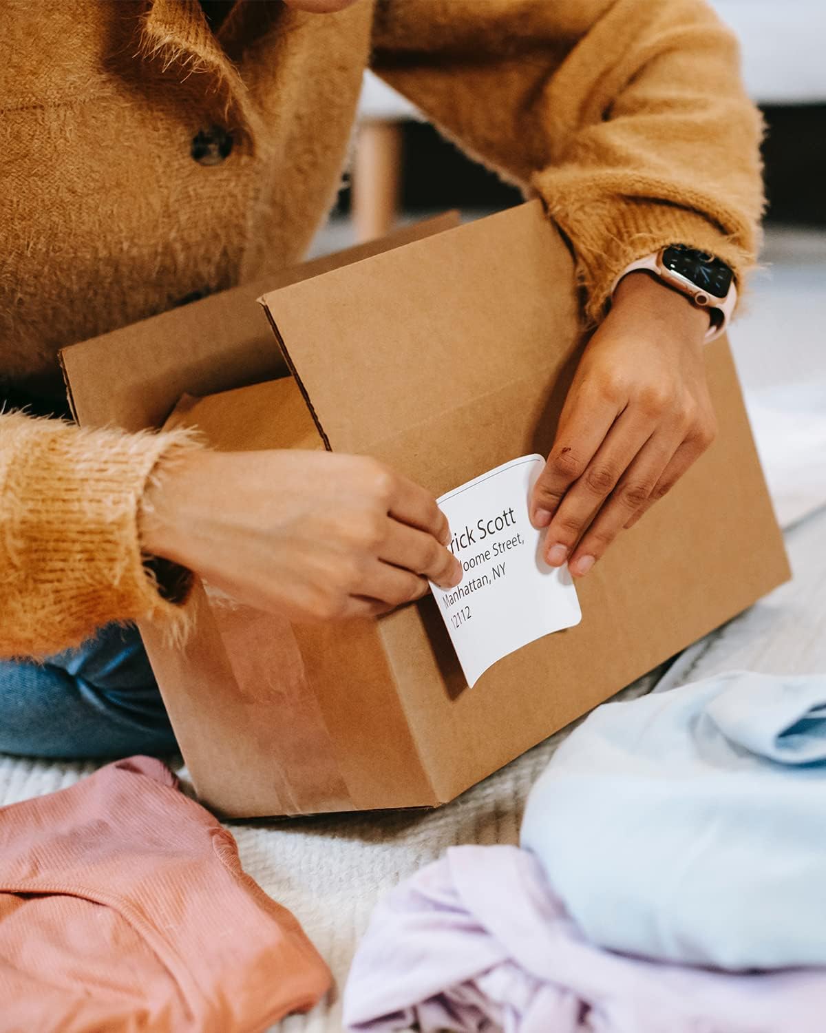 Phomemo M220 Label Maker, New Flagship 3.14 Inch Bluetooth Portable Thermal Label Printer for Barcode, Address, Labeling, Mailing, File Folder, Easy to Use, Support Phone&PC