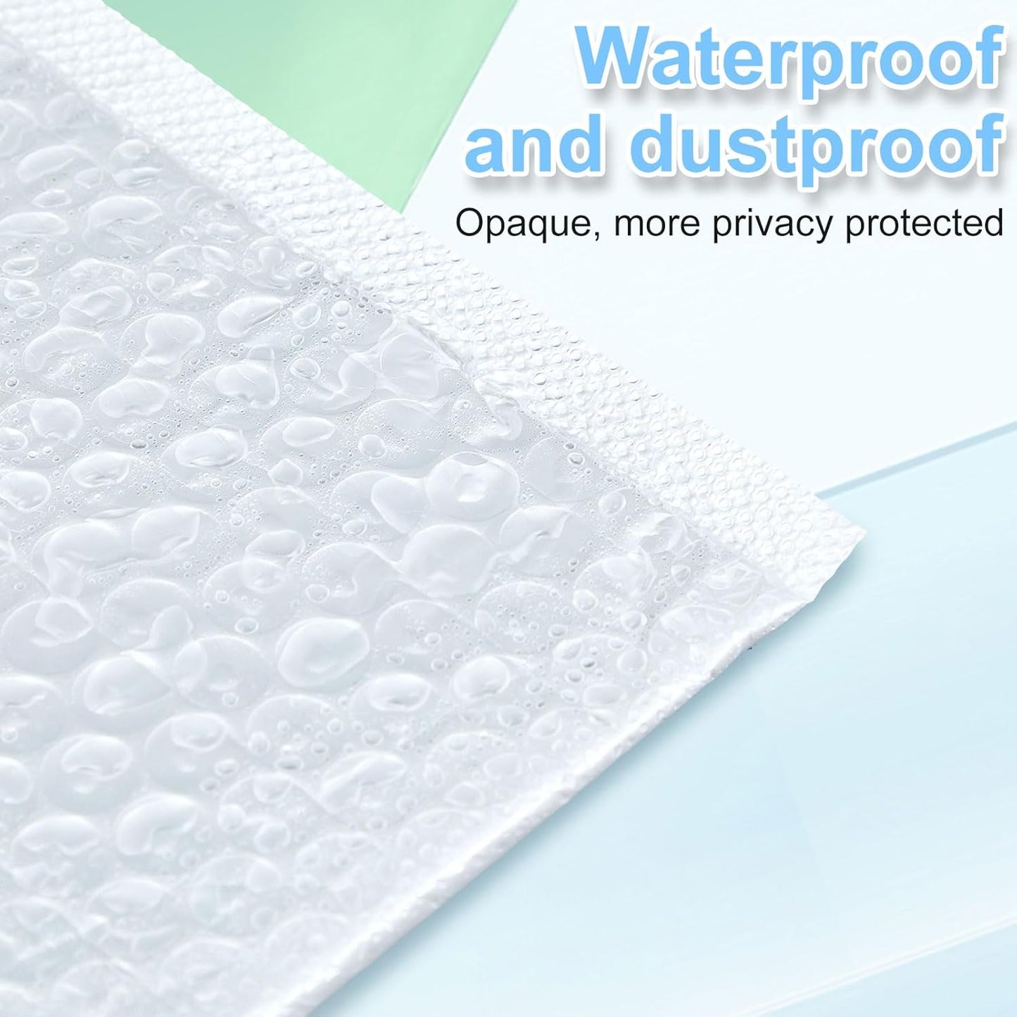 Ireer 5 Pack Extra Large 20 x 24" Bubble Mailers Poly Padded Envelopes Cushioned Mailing Envelopes Bubble Padded Mailers Self Adhesive Waterproof Shipping Bags for Business Gift Packaging