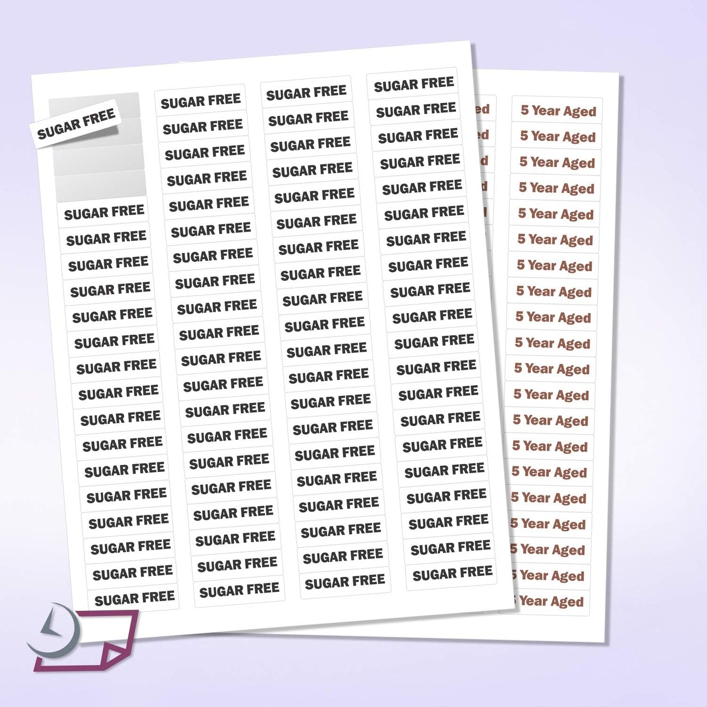 NextDayLabels – 1-3/4" x 1/2" Rectangular Sticker Labels for Printer - White Laser/Inkjet Printer Labels Return Address Labels Shipping Label Stickers (100 Sheets, 80 Per Sheet, 8000 Labels)