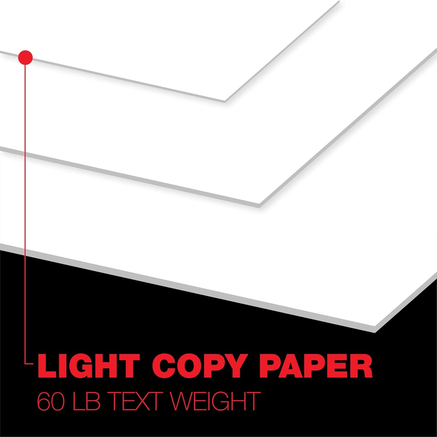 Accent Opaque White 30% Recycled Printer Paper, 11” x 17” 24lb Bond/60lb Text Copy Paper – 500 Sheets (1 Ream) – Premium Computer Paper, Smooth White Paper, 95 Bright, 89gsm – 188103R