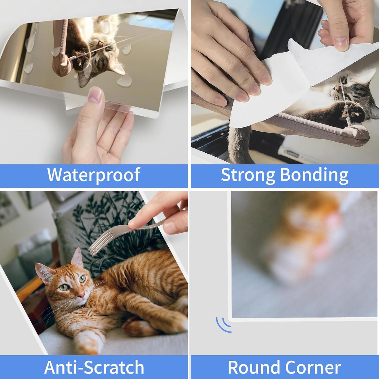 Thermal Laminating Pouches, FungLam Clear Laminating Sheets, 3 Mil Thickness Thermal Laminating Sheets, 9×11.5 Inch Laminator Sheets for Laminators, Clear Plastic Letter Size Sheets, 500 Pack.