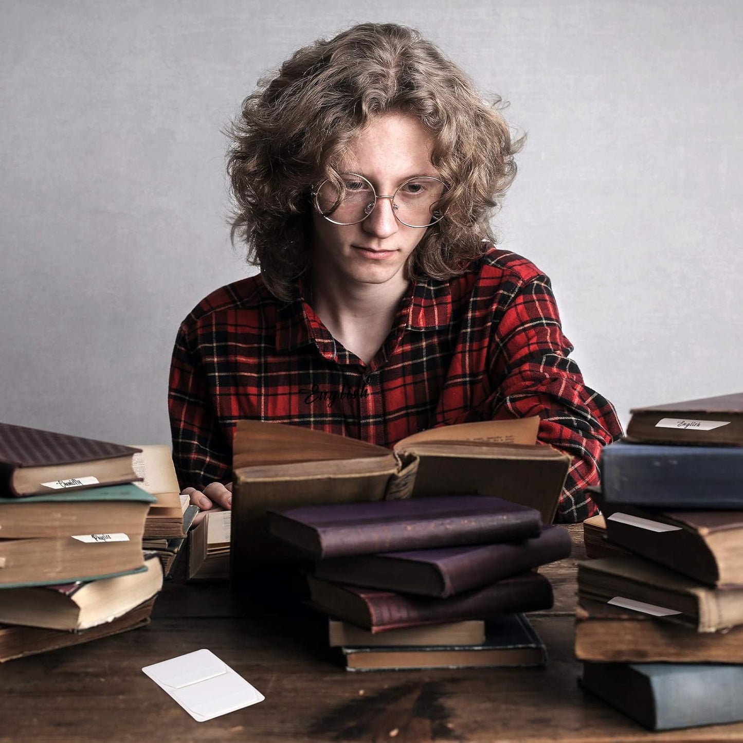 Zonon 400 Pieces Tabs 2 Inch Sticky Index Tabs, Writable and Repositionable File Labels Flags White Page Pop up Markers Labels for Reading Notes, Books and Classify Files