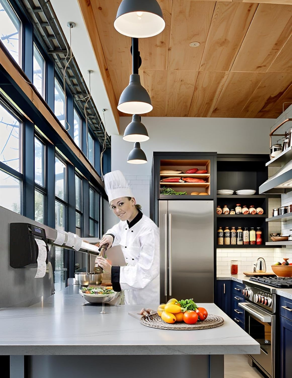 12-Roll Pack 3"x150' Kitchen Receipt Paper - 1-Ply Bond Rolls for Impact Printers (Star SP700/ERC-30/M205), BPA-Free Starter Pack for Food Trucks & Small Restaurants 3000LABELS DIRECT