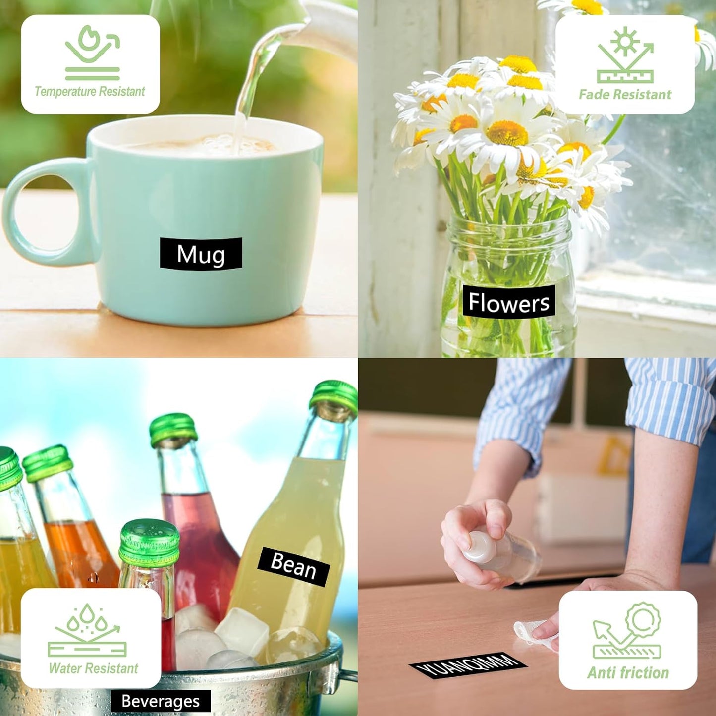 TZe-345 18mm TZe TZ Black Label Tape Compatible with Brother P Touch Label Maker Tape TZ-345 TZe345 TZ345 Label Tape 18mm 0.7 Laminated White on Black for PTD400 PTD410 PTD600, 3-Pack