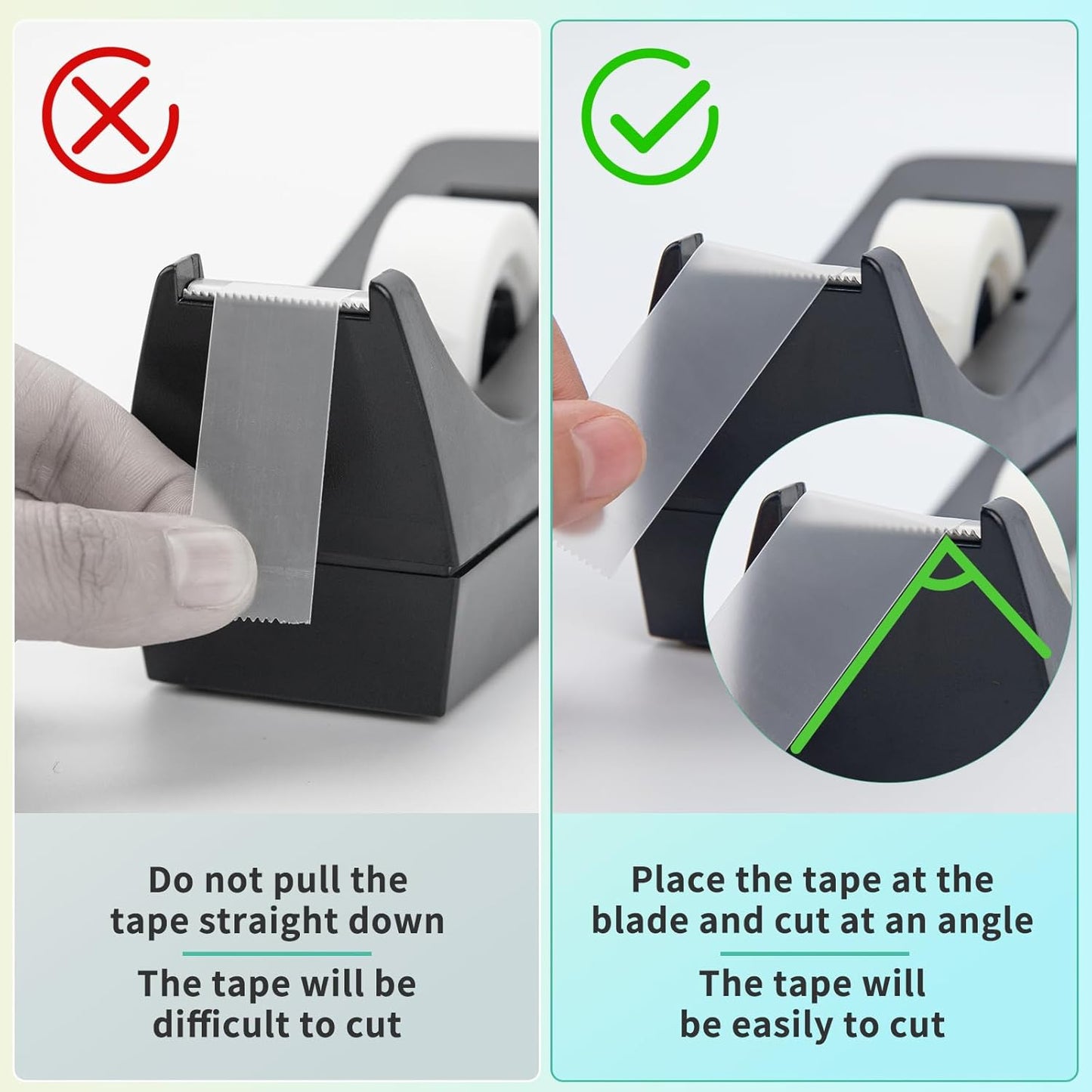 OWLKELA 12 Rolls Matte Adhesive Tape, Matte Finish Invisible Tape, Foggy Translucent Tape Great for Correction and Labeling, Compatible with Standard Tape Dispenser, 0.7 in x 1000 Inches