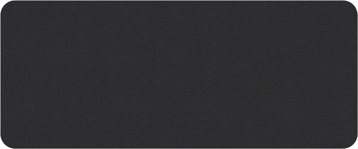 GelPro Anti-Fatigue Designer Comfort Kitchen Floor Mat, 20x48”, Leather Grain Jet Stain Resistant Surface with 3/4” Thick Ergo-Foam Core for Health and Wellness