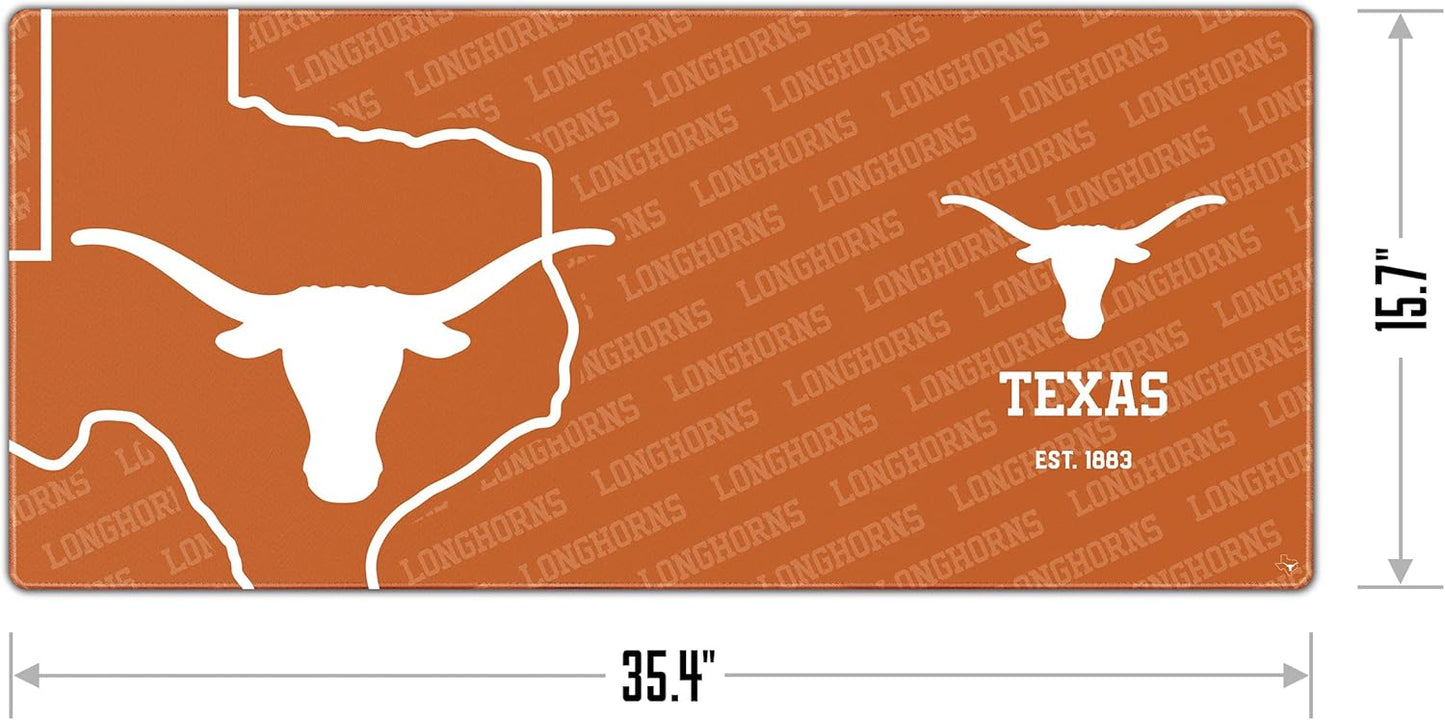 YouTheFan NCAA Texas Longhorns Logo Series Desk Pad
