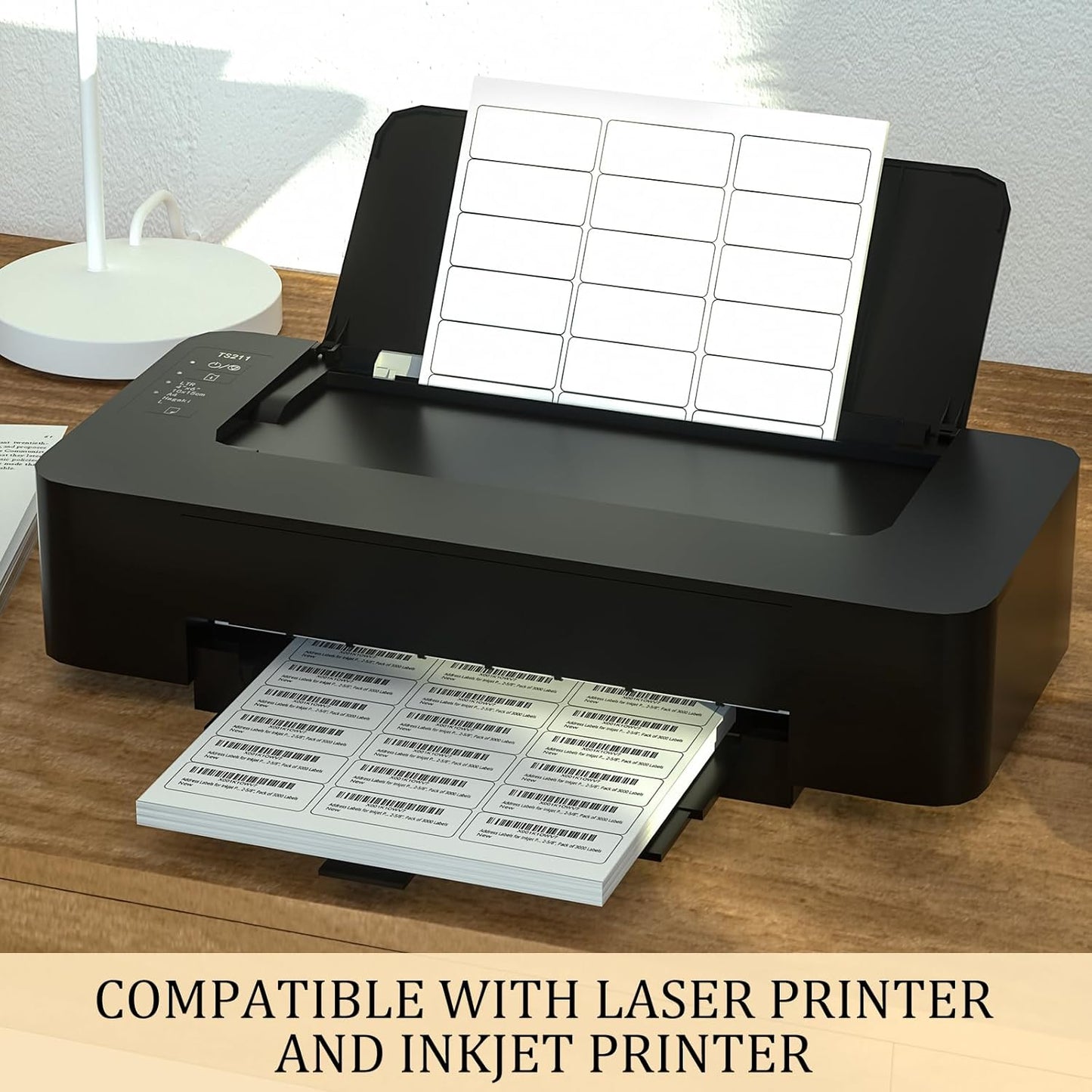 FungLam 1" x 2-5/8" Shipping Address Labels 900 Label Stickers Paper for Laser/Inkjet Printer 30 per Page Printable Mailing Labels (30 Sheets, 900 Labels)