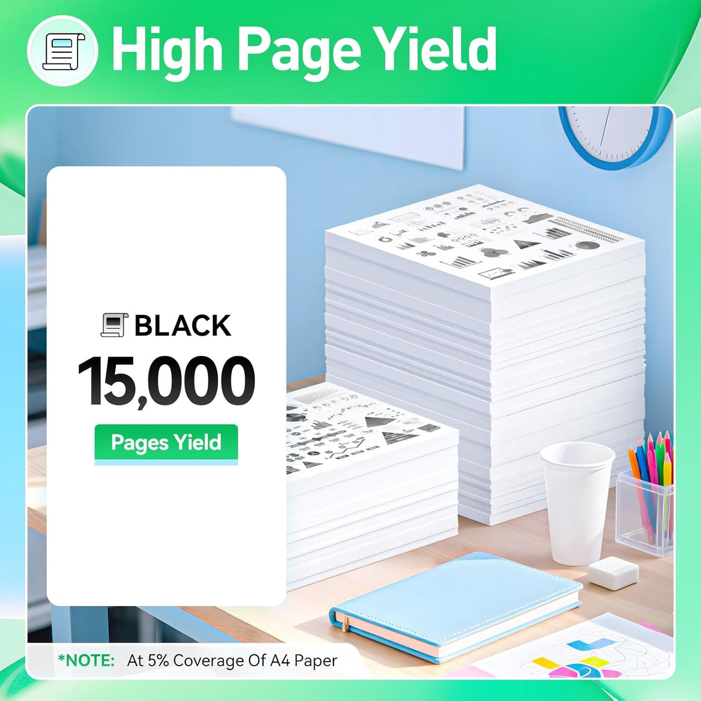 56F1H00 Toner Cartridge Black with Chip Compatible for Lexmark MS321dn MS421dn MS421dw MS521dn MS621dn MS622de MX321adn MX321adw MX421ade MX521ade MX521de MX522adhe MX622ade MX622adhe Printer Ink Copy