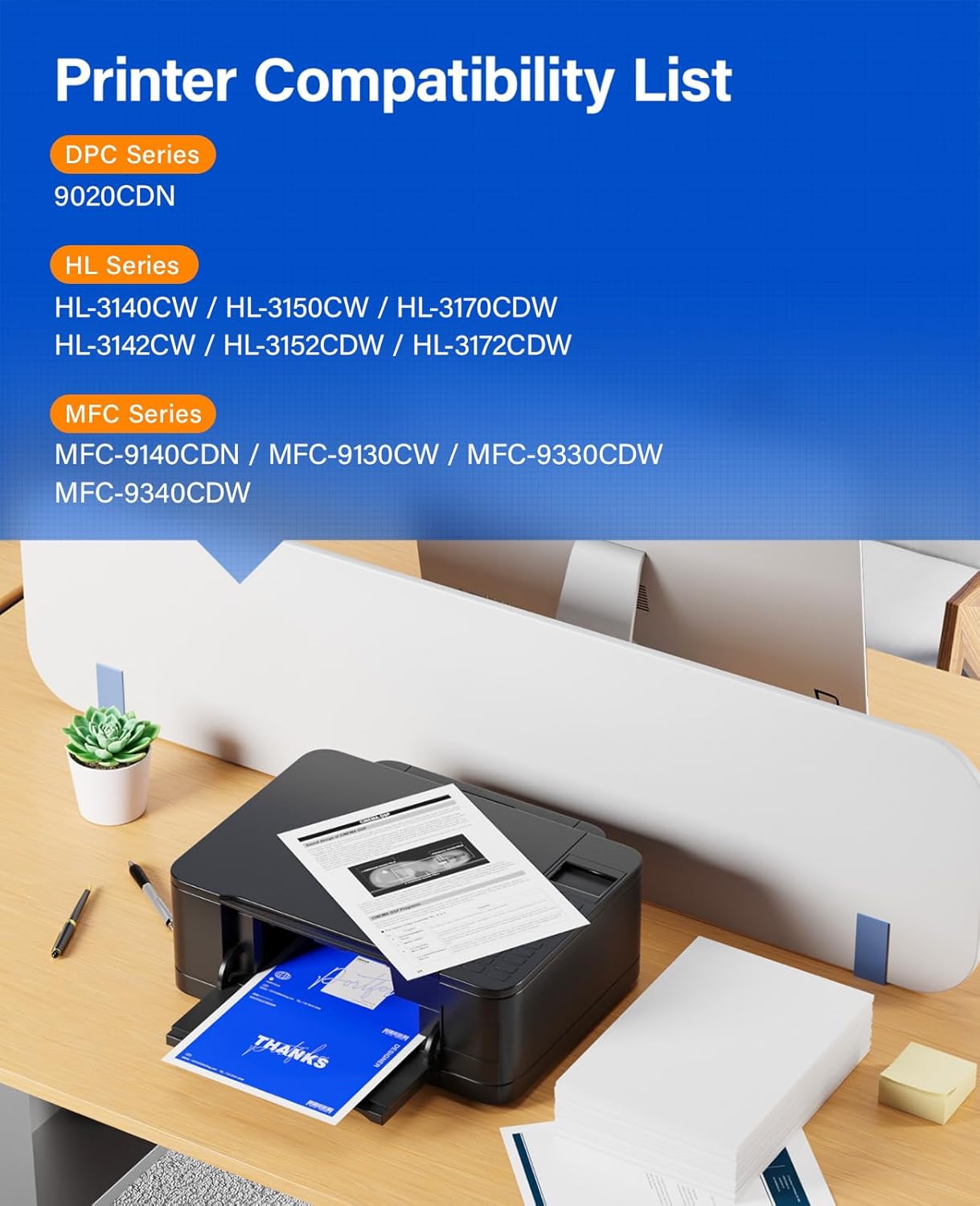 DR221CL Drum Unit (Not Toner)4-Pack Black Cyan Yellow Magent Compatible for Brother DR-221CL Imaging Drum for MFC-9130CW HL-3170CDW MFC-9340CDW HL-3140CW 3150CW MFC-9330CDW 9140CDN DCP-9020CDN Printer