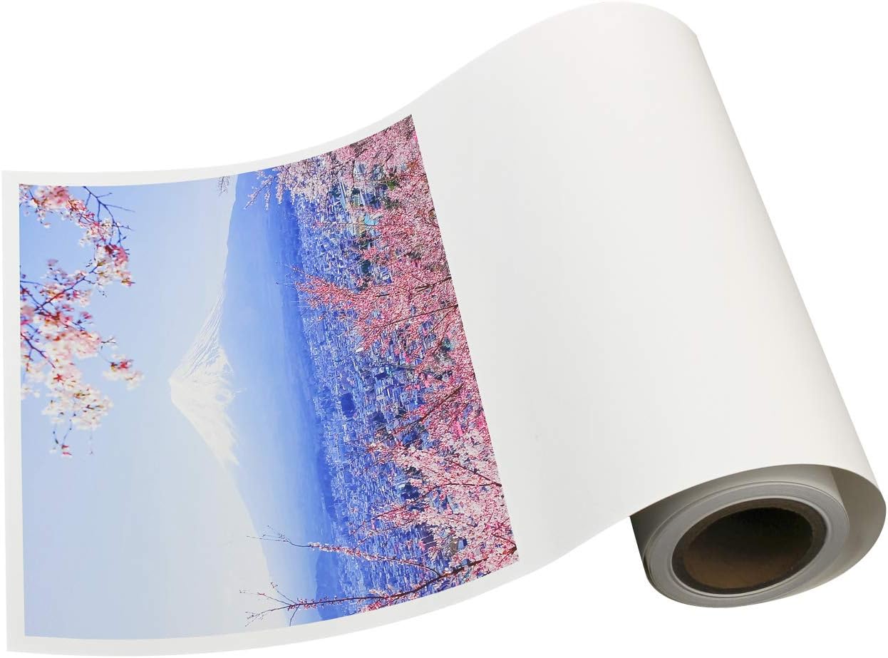 Optica One is a Luxurious 300 gsm Smooth Matte Fine Art Inkjet Paper Featured in a 17"x10' Roll; Its Bright White Color Makes It Ideal for Black and White and Color Prints. 100% Archival Certified
