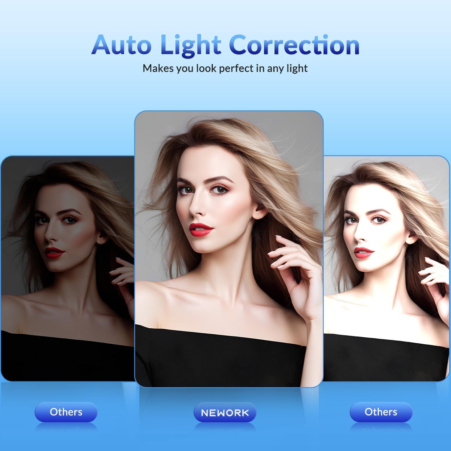 4K Webcam for PC with Sony Sensor, Auto Focus & Privacy Cover, Ultra HD 4K Streaming Camera with Tripod, 2 Noise-Cancelling Mics, USB Plug & Play, 77° FOV, Web Camera for Zoom, Skype, Teams