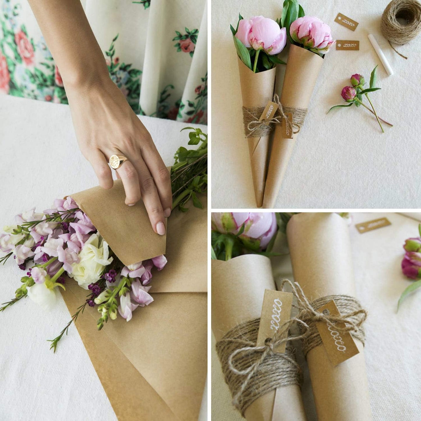 Craft Paper - 200 Sheets A4 Double Sided Card Stock for Student, Business, Drawing, Writing (8.27" x 11.69")