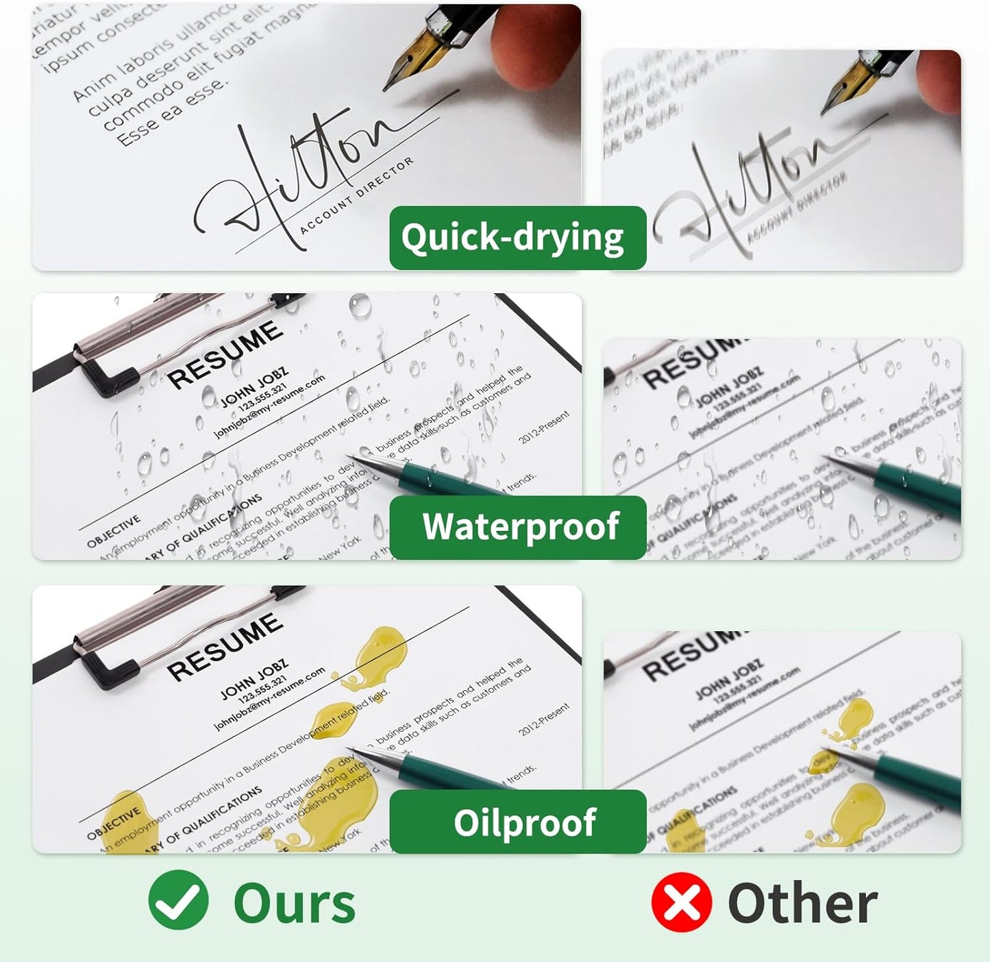 Thermal Printer Paper 8.5 x 11 Inch US Letter Size, Quick-Dry Fan-Folded Thermal Paper, Advanced Thermal Printing, Compatible with Gloryang&JADENS PD-A4 Portable Printer, 200 Sheets