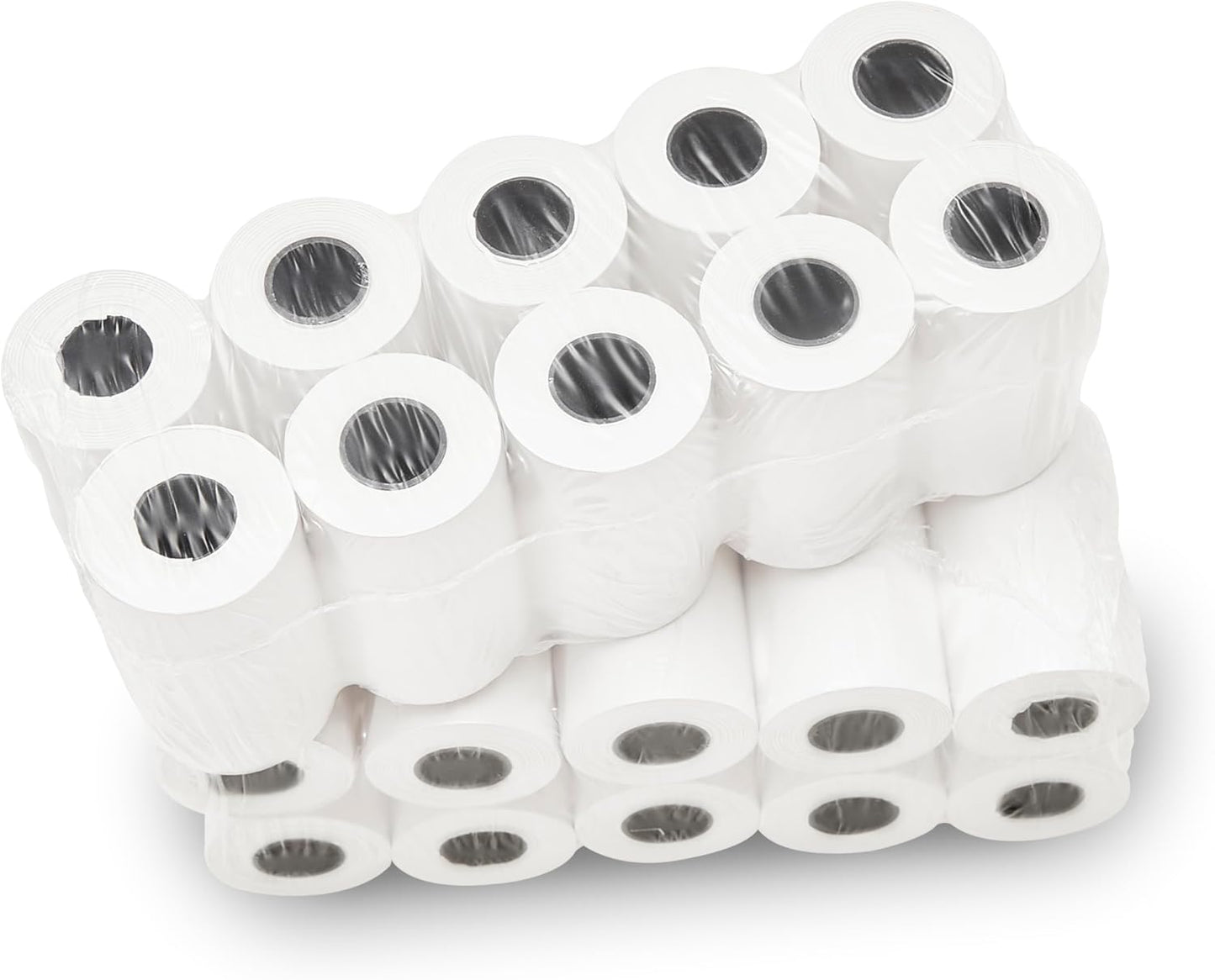 (50 Rolls) 2 1/4 x 55 Thermal Paper Rolls (57mm x 30mm) For New Square Terminal Credit Card Machine 50 GSM Paper Thickness For VeriFone VX520 Ingenico ICT220 ICT250 First Data FD400 BPA FREE