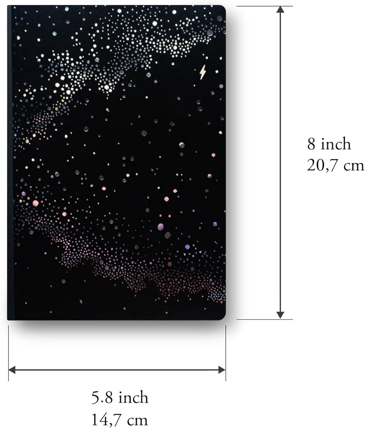 LEUCHTTURM1917 The Official Bullet Journal Artist Edition 2024 - Designed by Sarita Walsh - Notebook Built for BuJo with Gold Accents and Gilding - BuJo Pocket Guide Included