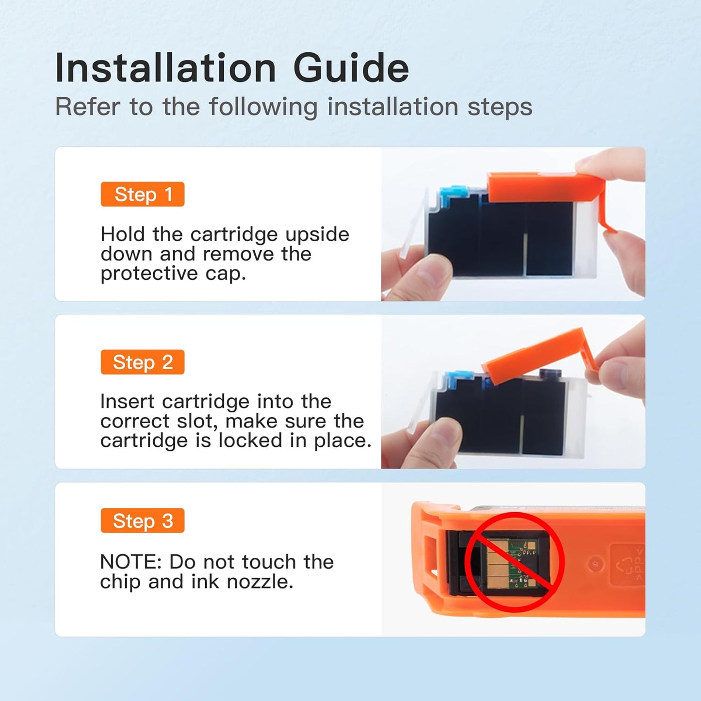 E-Z Ink Compatible 902 902XL Ink Cartridges for HP Printers Replacement for HP 902XL Ink Cartridges Combo Pack 4 Pack for Officejet Pro 6978 6968 6960 6970 Officejet 6951 6954 6956 6958 Printer