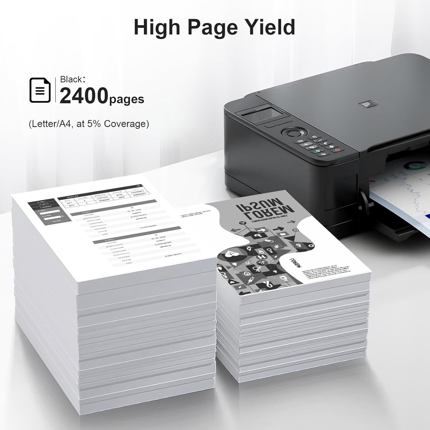 414A Toner Cartridges with Chip and Upgrade Device Compatible Toner Cartridge for HP 414A 414X W2020A Work with HP Color Pro MFP M479fdw M479fdn M454dw M454dn Printer Ink (2 Black)