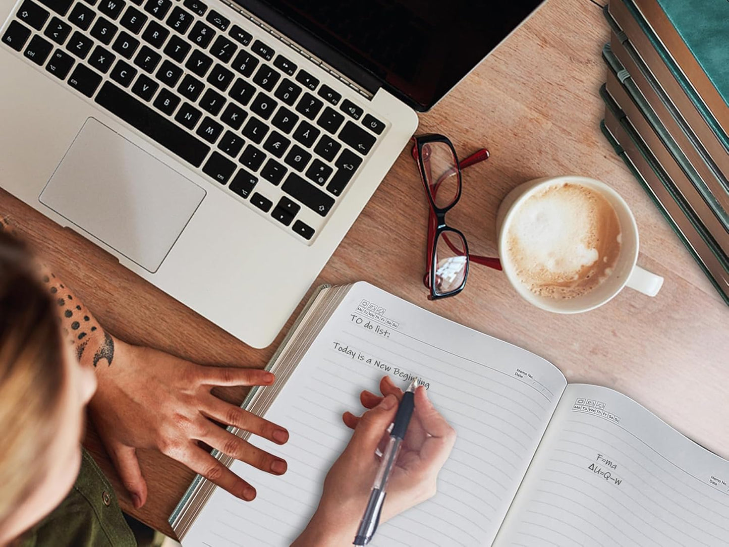 ZXHQ A5 360 Pages Lined Journaling Notebooks with Pen, Journals for Women Men Writing Notebook, Tree of Life Design, Brown Edge Fine Inner Pocket - Black