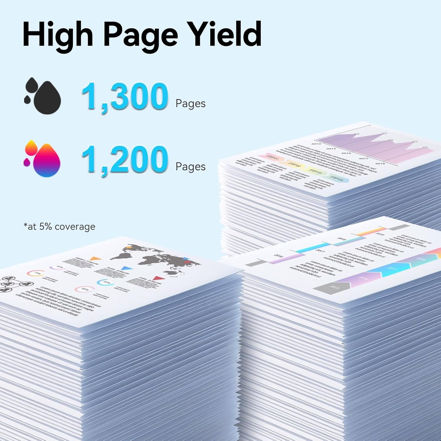 218A Toner Cartridges 4 Pack Compatible Replacement for HP 218A 218X Toner Cartridges for Color Laserjet Pro MFP 3301fdw 3301cdw 3201dw 3301sdw Printer W2180A W2180X High Yield (No Chip)(BCMY,4 Pack)