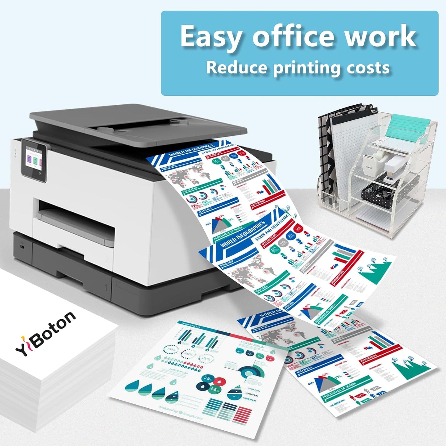 High Yield 982X Ink Cartridge with Chip T0B26A T0B27A T0B28A T0B29A Compatible for HP MFP 785f 785zs 780dn 780dns 765dn Printer Ink(4-Pack Black Cyan Magenta Yellow)