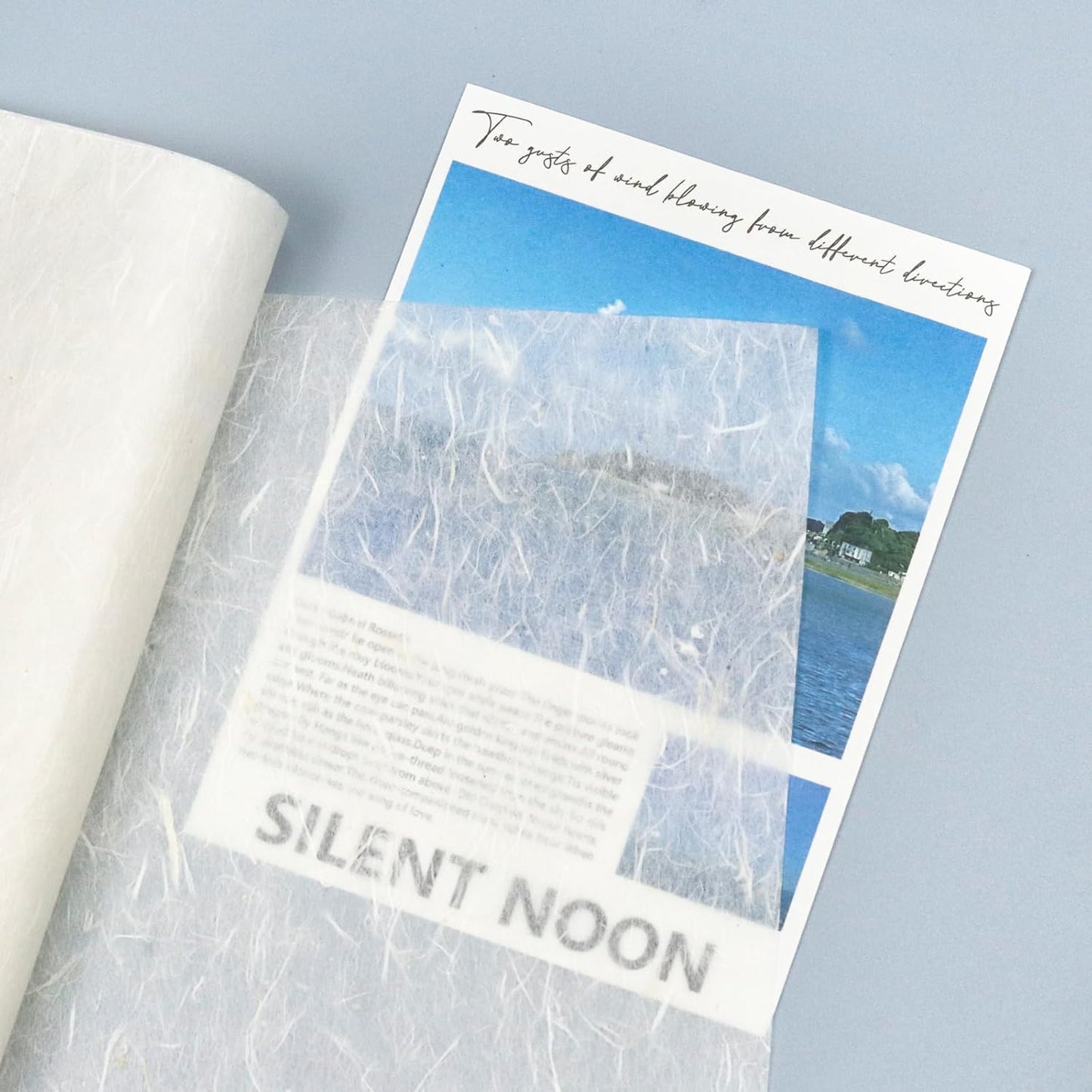 50/100 Sheets FIVEIZERO A4 Mulberry Paper Sheets Natural Fiber Rice Papers,8.3x11.7in Natural Decoupage Tissue Paper for Writing Painting, Decorative &Card Making Papers DIY Craft