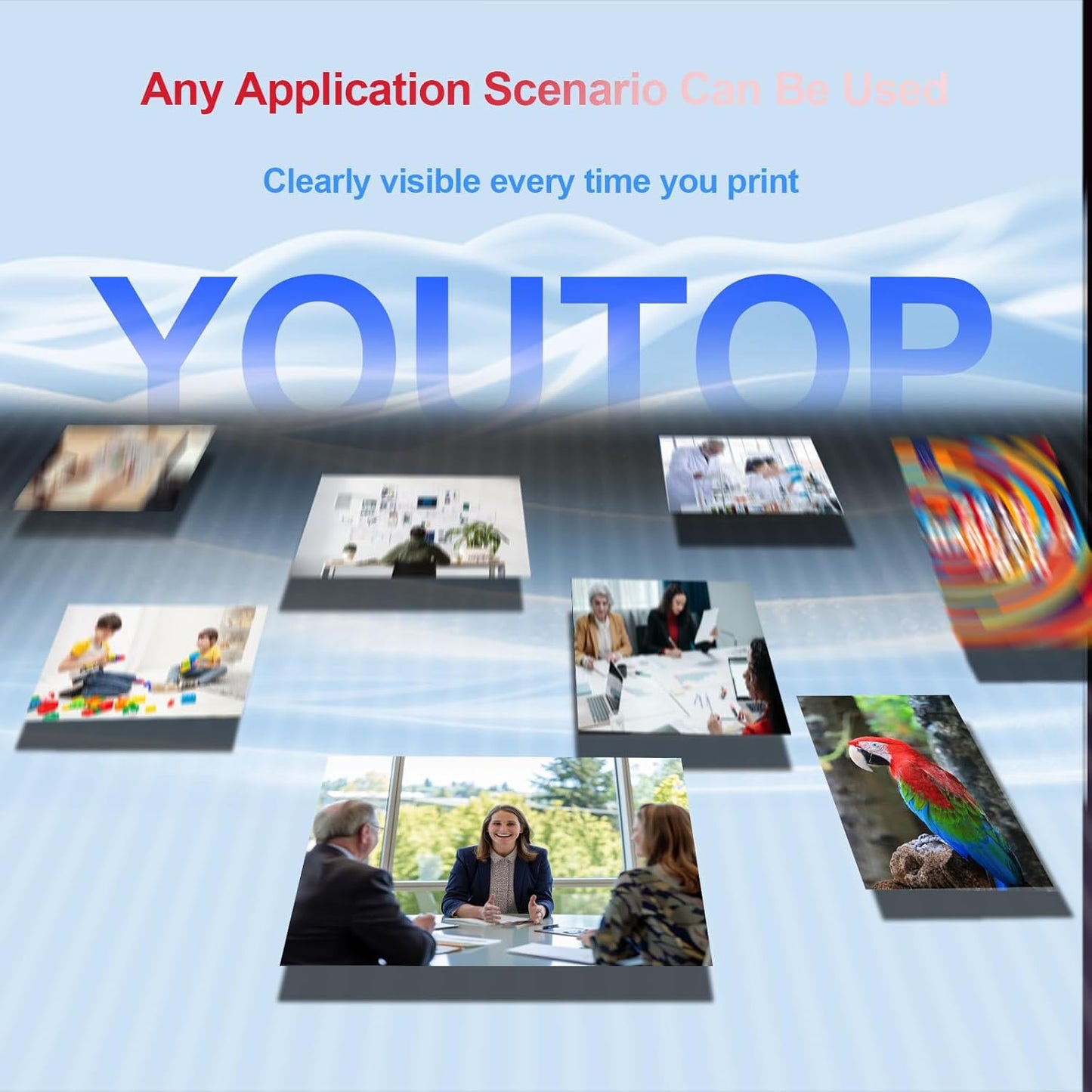 4pk Phaser 6510 Workcentre 6515 Drum Unit Cartridge for 108R01420 108R01419 108R01417 108R01418 Drum Replacement for Xerox Phaser 6510 WorkCentre 6515 Printer