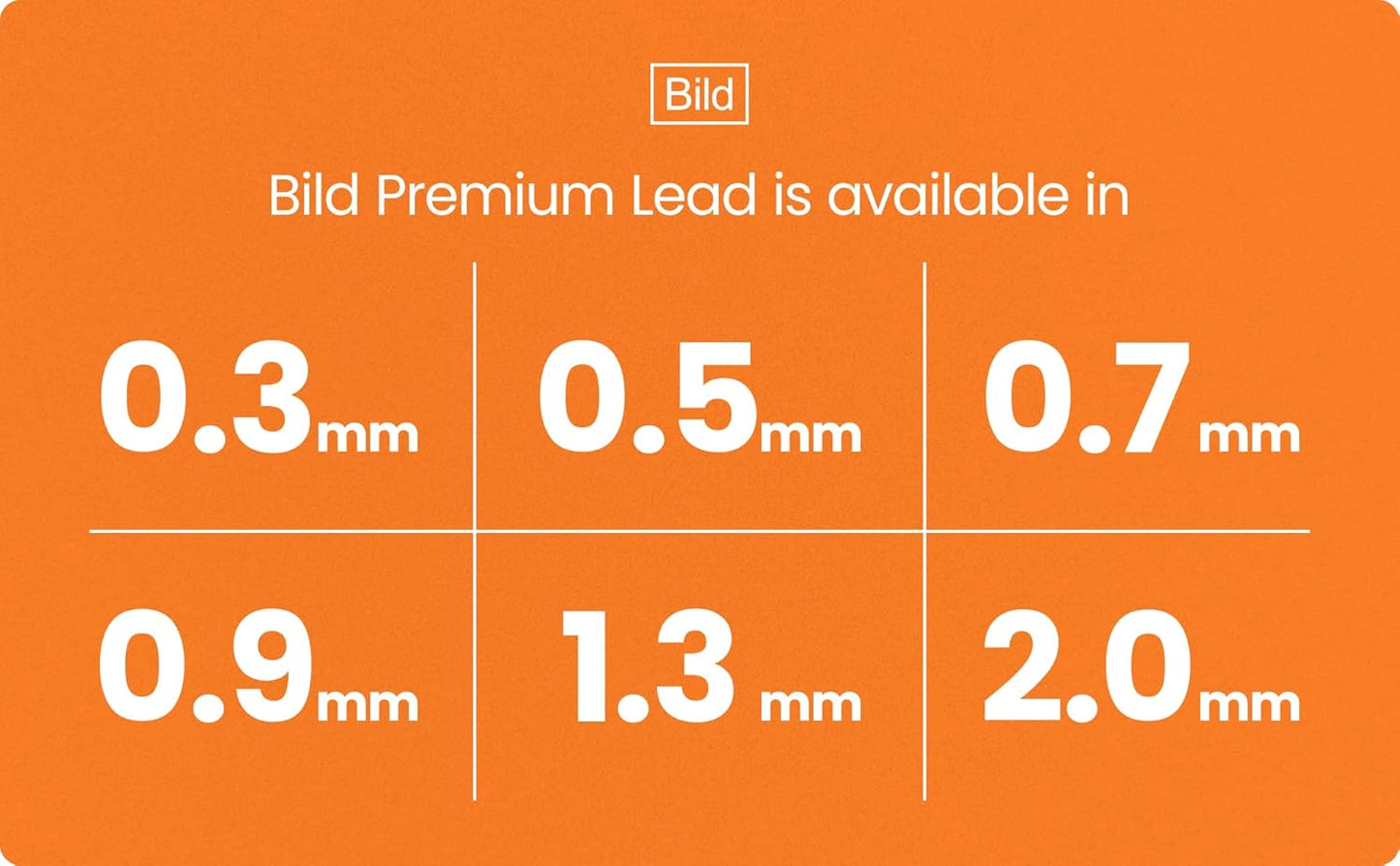 Bild Premium Mechanical Pencil Lead Refills (HB, 0.7 mm)