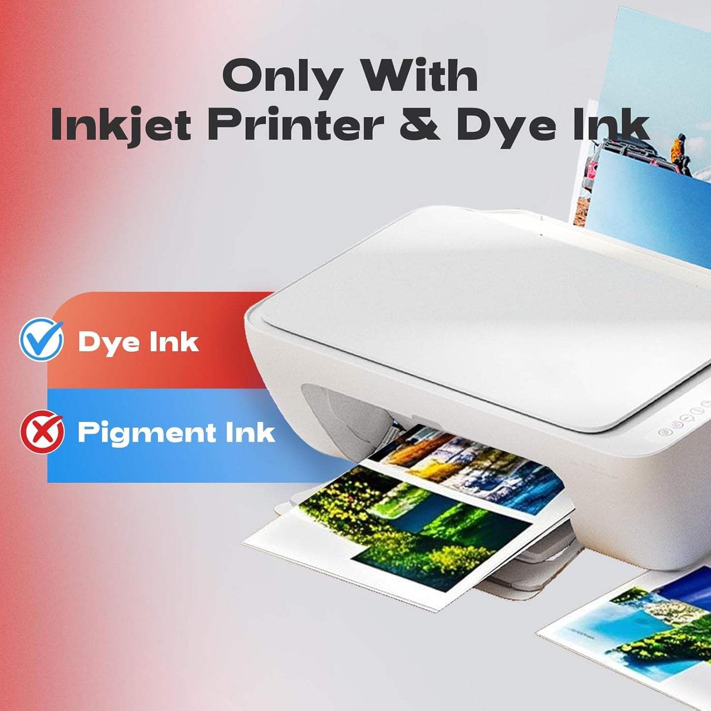 120 Sheets Thin Matte Presentation Photo Paper tabloid paper 11x17 inches 35lb 130gsm 6.5 Mil A3 for Dye Ink Inkjet Printer