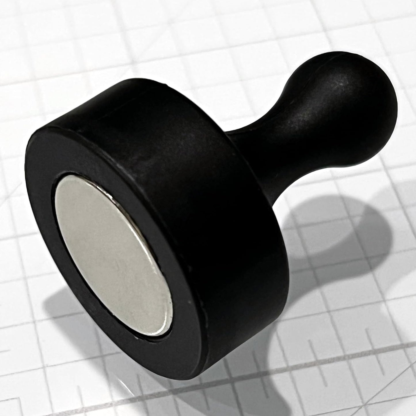 GLASSBOARD STUDIO Powerful Neodymium Magnets, Pawn-Shaped - Strong Fridge/Refrigerator and Whiteboard Magnet, Ideal for Office, Kitchen, Crafts - Rare Earth, Heavy Duty (2, Citrus Green)