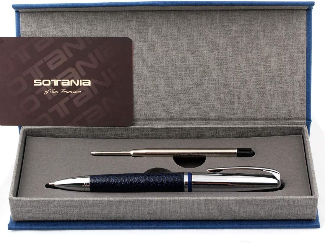 Free Engraving - Personalized Roller Ballpen, Ballpoint pen, Ball pen, Refillable Pens, Retractable Medium Refill Pen Black Ink, Custom Gifts for Men, Women, Classy Gift Box