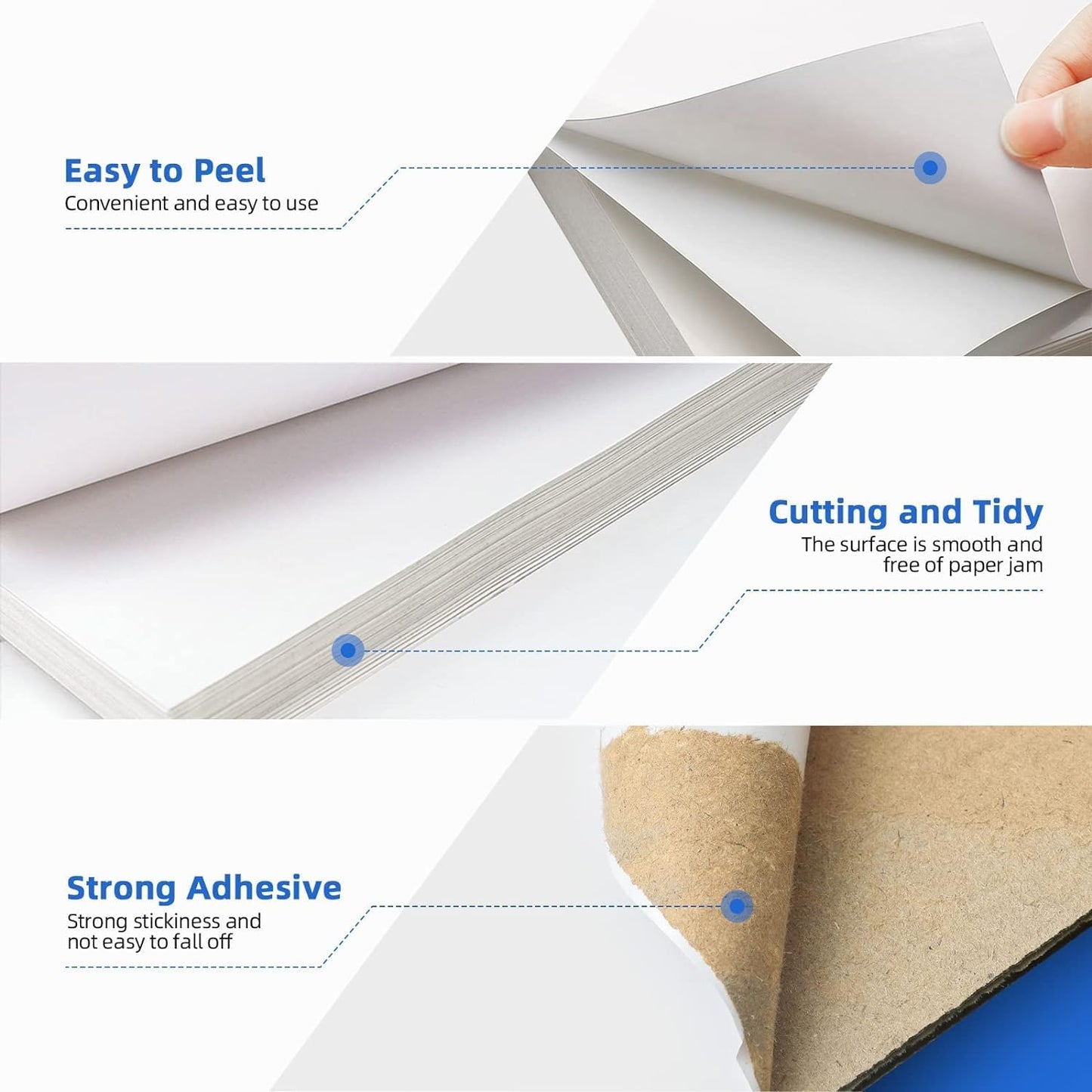 3000 30 Per Sheet Self Adhesive 1" x 2-5/8" Address Shipping Labels for Laser & Inkjet Printers, 100 Sheets, 30 Per Labels Per Page