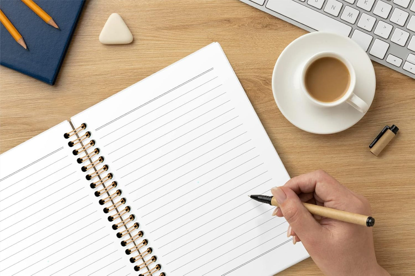 Vintage Spring Flowers Spiral Notebook 5.5x8.3,Retro Floral Cottagecore Notebook Journal for Work Office School Student Teacher,Gift for Flower Lovers