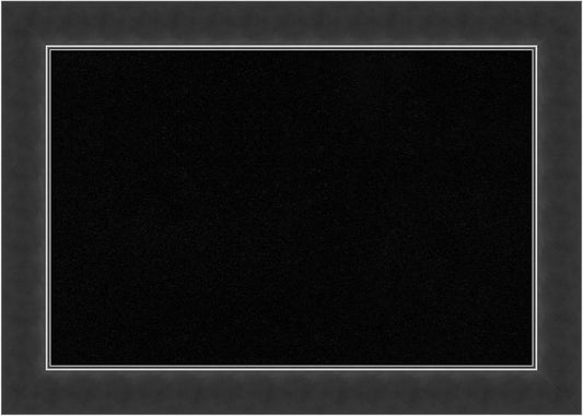 Amanti Art Black Cork Board for Wall, 15x21 Vision Board with Black Wood Frame, Small Corkboard Office Decor for Home Organization, Modern Corkboard Pinboard to Display Items for Home Organization in