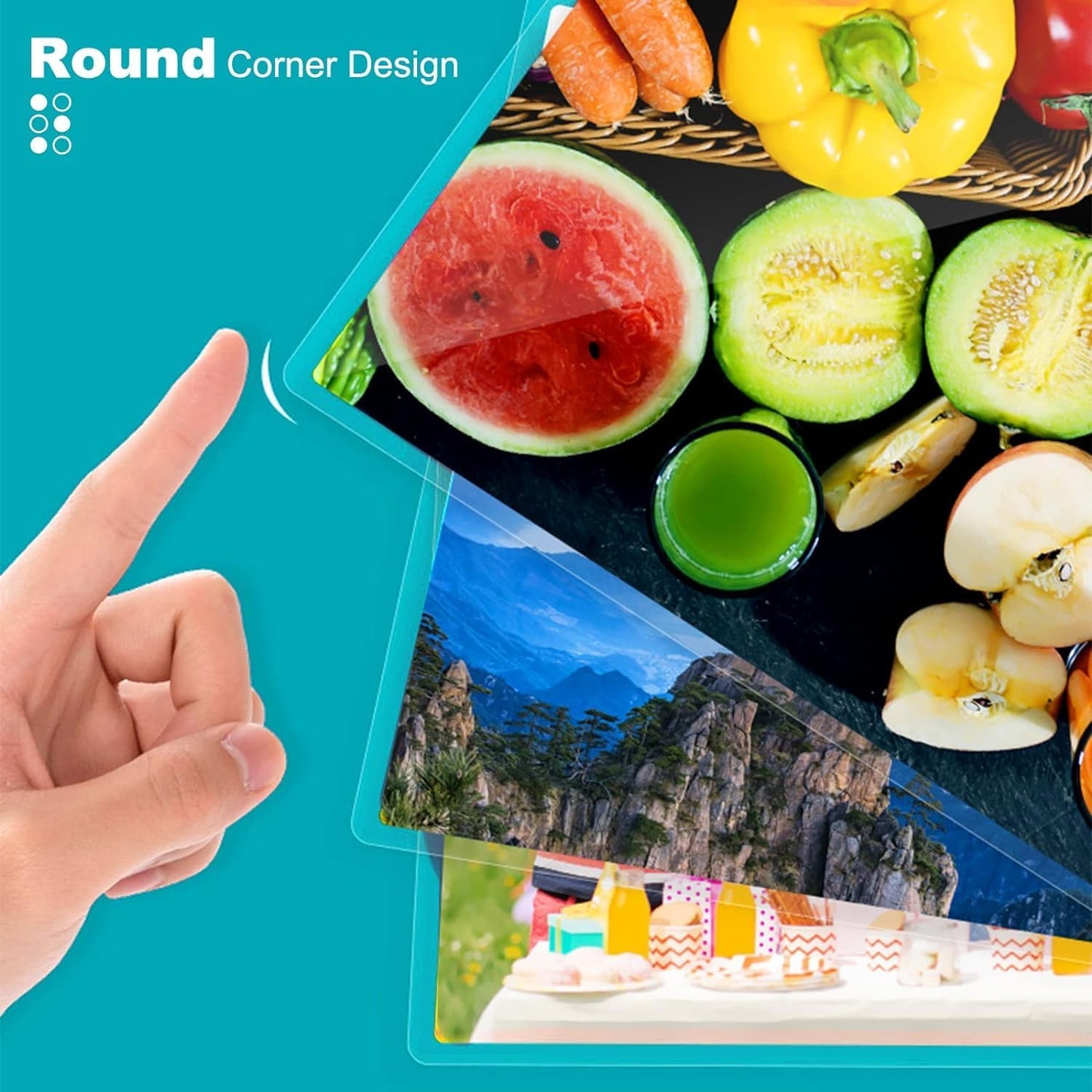 5 Mil Thermal Laminating Sheets, Holds 8.5 x 11 Inch Sheets, Clear Thermal Laminating Pouches for Laminator, 9 X 11.5-inches/Letter Size Thermal Laminating Paper, Round Corner 500 Pack