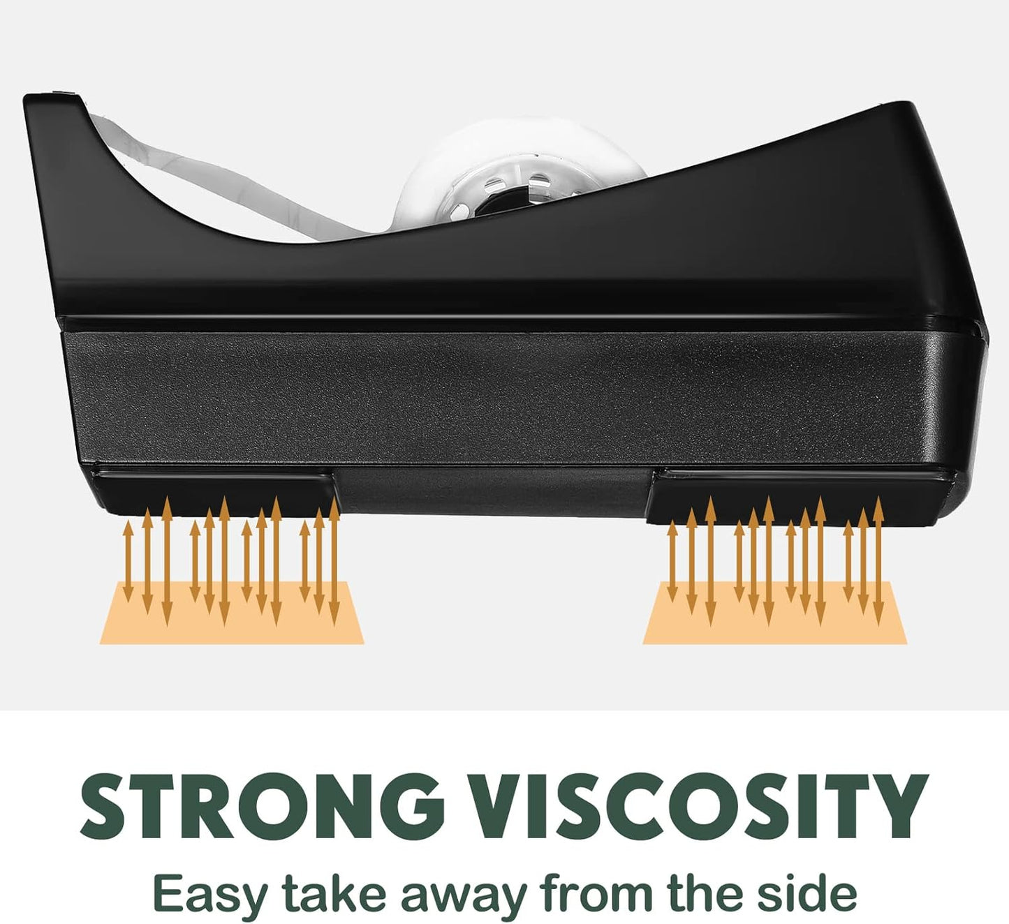 Yahenda 18 Pack Desktop Tape Dispenser Non Skid Base with 0.7 x 985 Inches Invisible Tape Refills Bulk Weighted Roll Dispenser for Office Home School